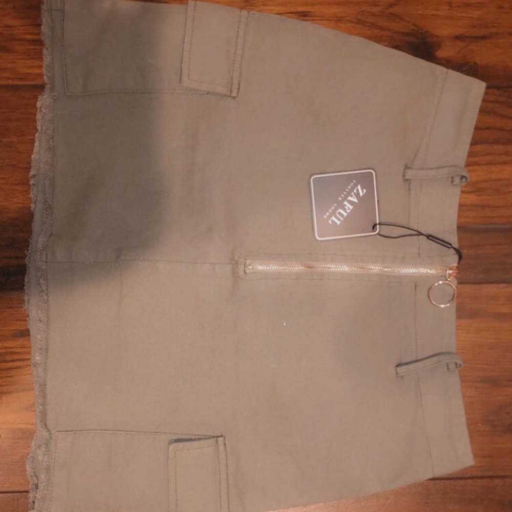 New Mini Army Skirt